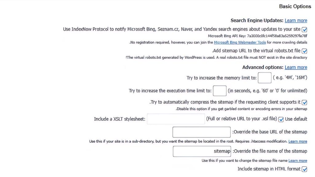 ایجاد نقشه سایت وردپرس با افزونه Google XML Sitemaps